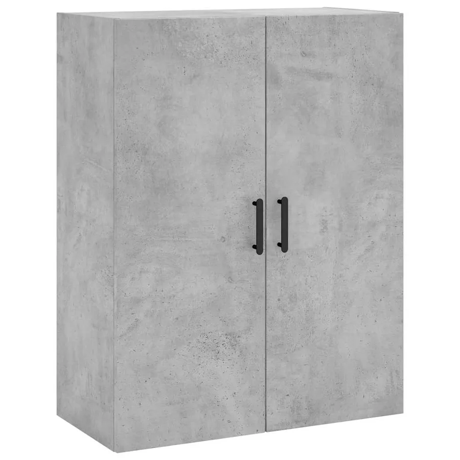 Armoire murale gris béton 69,5x34x90 cm - 2