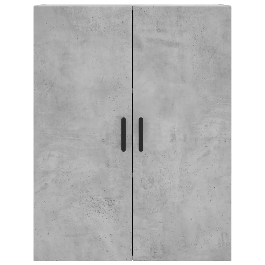 Armoire murale gris béton 69,5x34x90 cm - 7