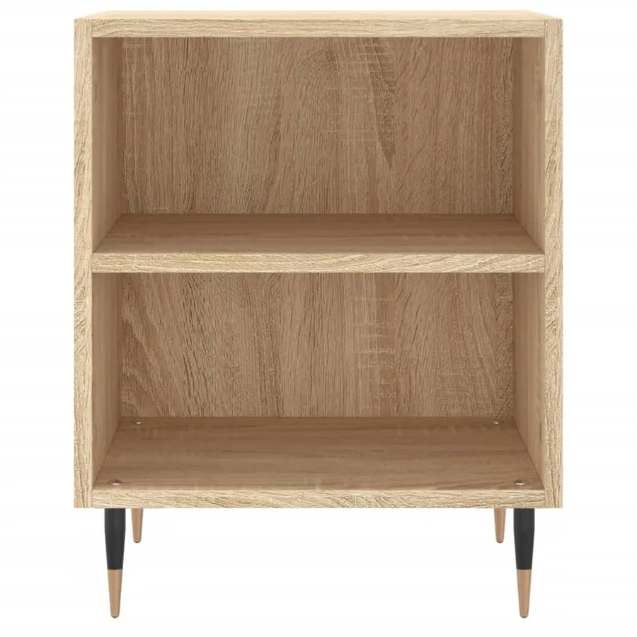 Tables de chevet 2pcs chêne sonoma 40x30x50cm bois d'ingénierie - 5
