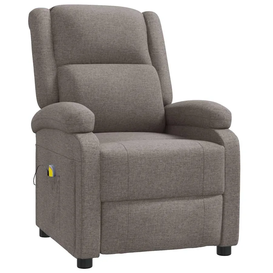 Fauteuil de massage Taupe Tissu - 3