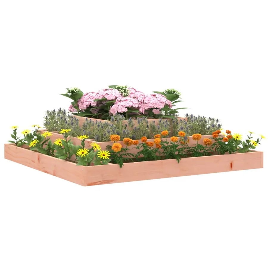 Jardinière 110x110x27 cm Bois de douglas massif - 3