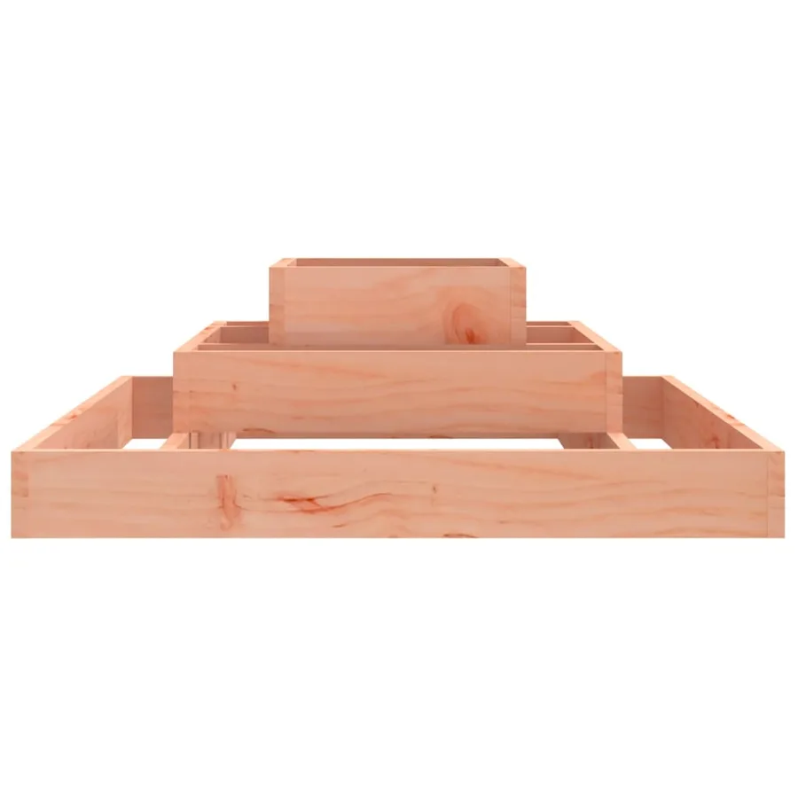 Jardinière 80x80x27 cm Bois de douglas massif - 4