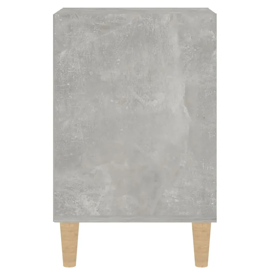Meuble TV Gris béton 100x35x55 cm Bois d'ingénierie - 7