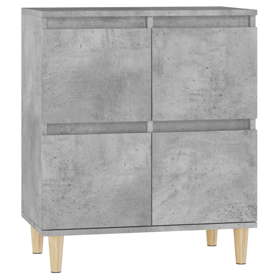Buffet Gris béton 60x35x70 cm Bois d'ingénierie - 2