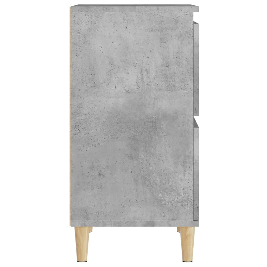 Buffet Gris béton 60x35x70 cm Bois d'ingénierie - 7