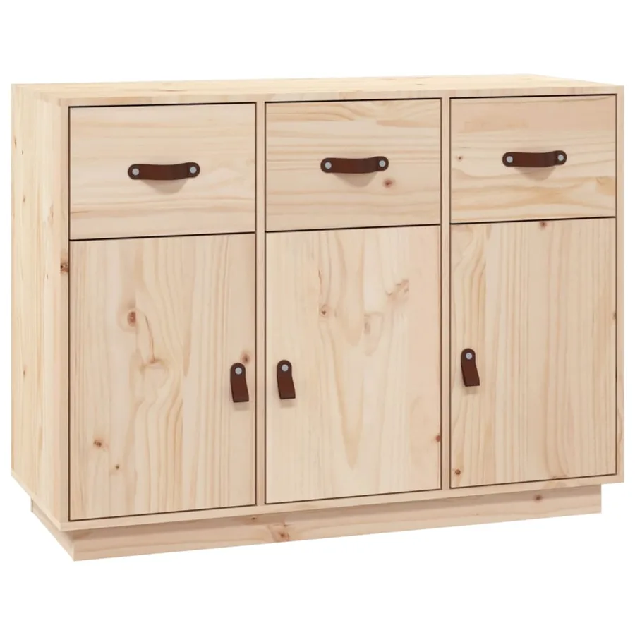 Buffet 100x40x75 cm Bois massif de pin - 2