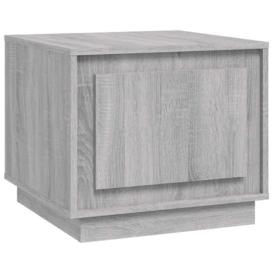 Table basse sonoma gris 51x50x44 cm bois d'ingénierie - 2