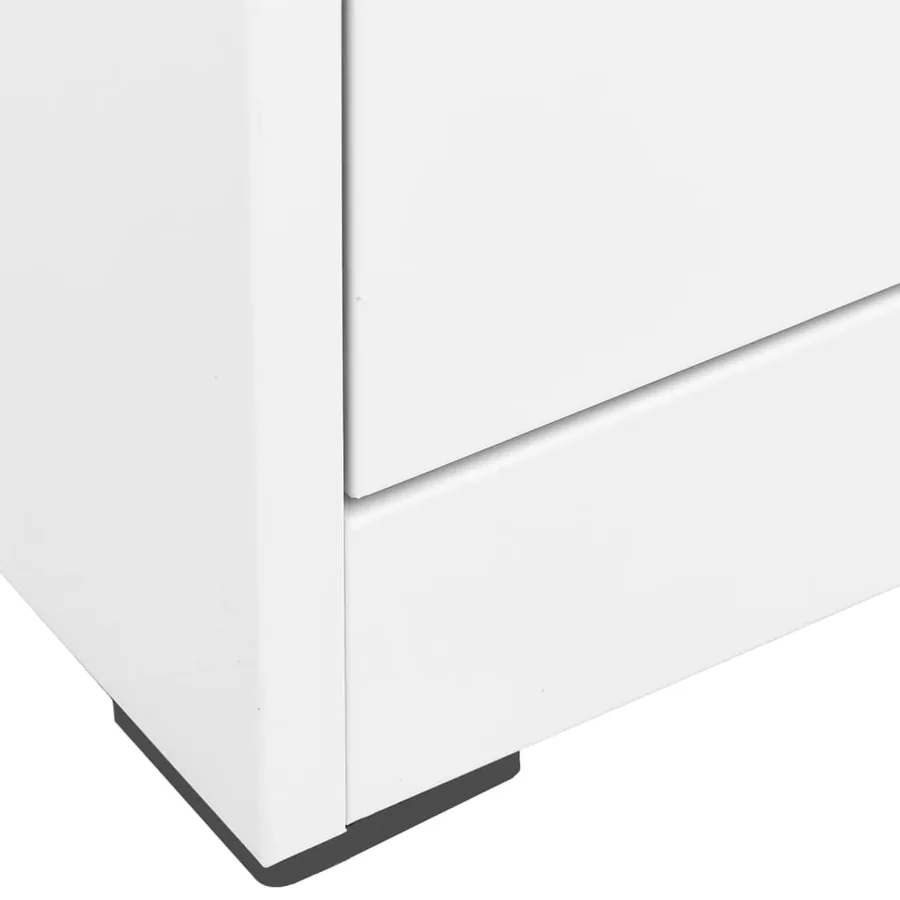 Classeur Blanc 46x62x72,5 cm Acier - 5