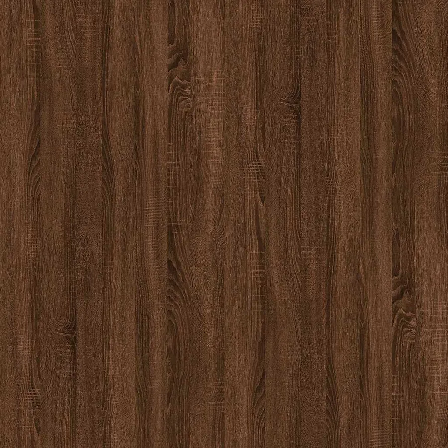 Table basse Chêne marron 60x44,5x45 cm Bois d'ingénierie - 9