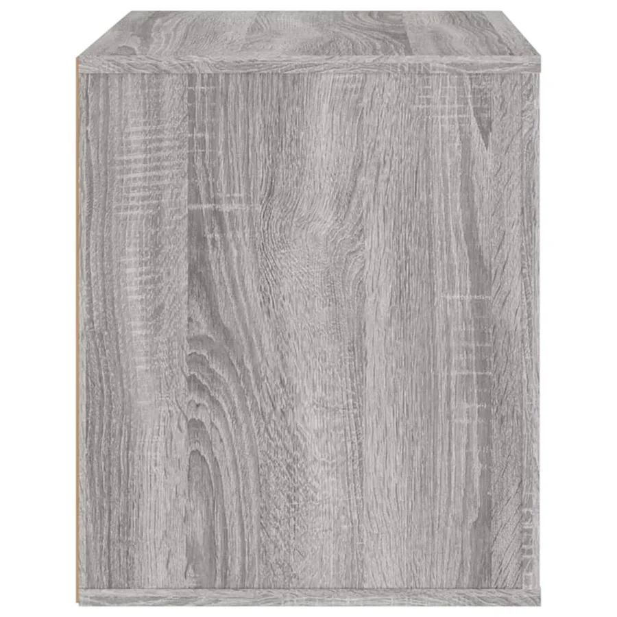 Table de chevet Sonoma gris 50x39x47 cm - 7