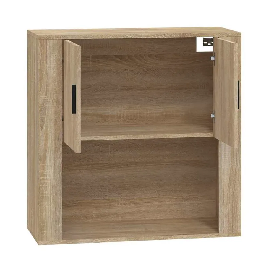 Armoire murale Chêne sonoma 80x33x80 cm Bois d'ingénierie - 4
