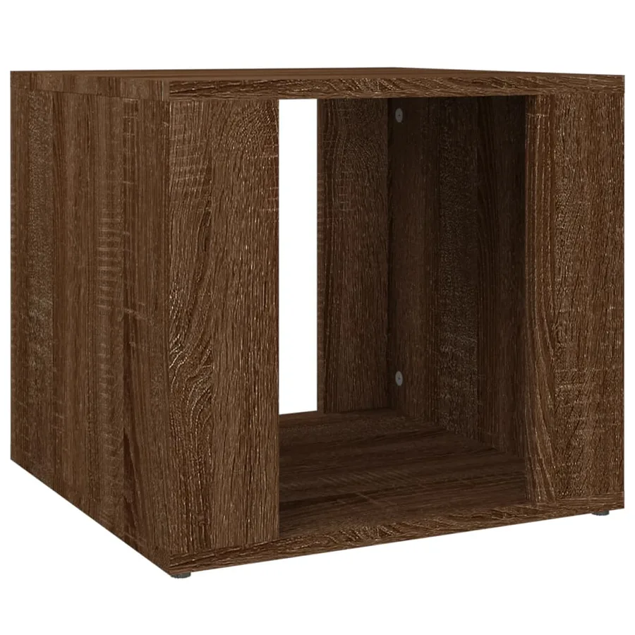 Table de chevet Chêne marron 41x40x36 cm Bois d'ingénierie - 2