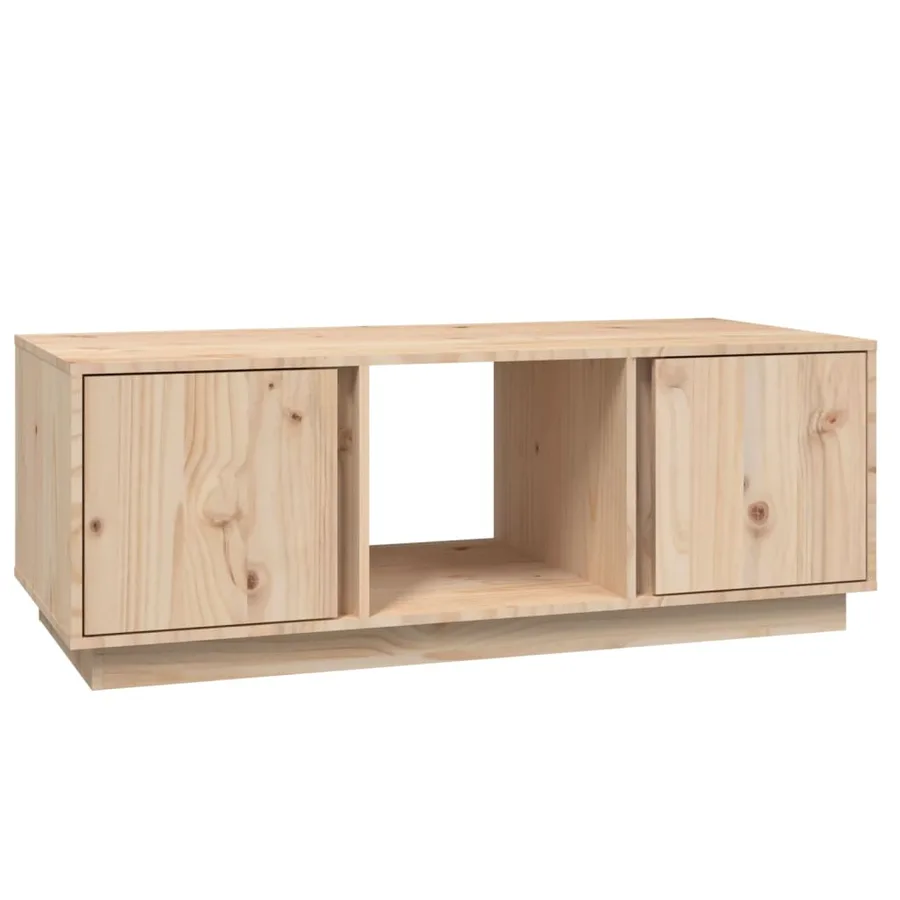 Table basse 110x50x40 cm Bois massif de pin - 2
