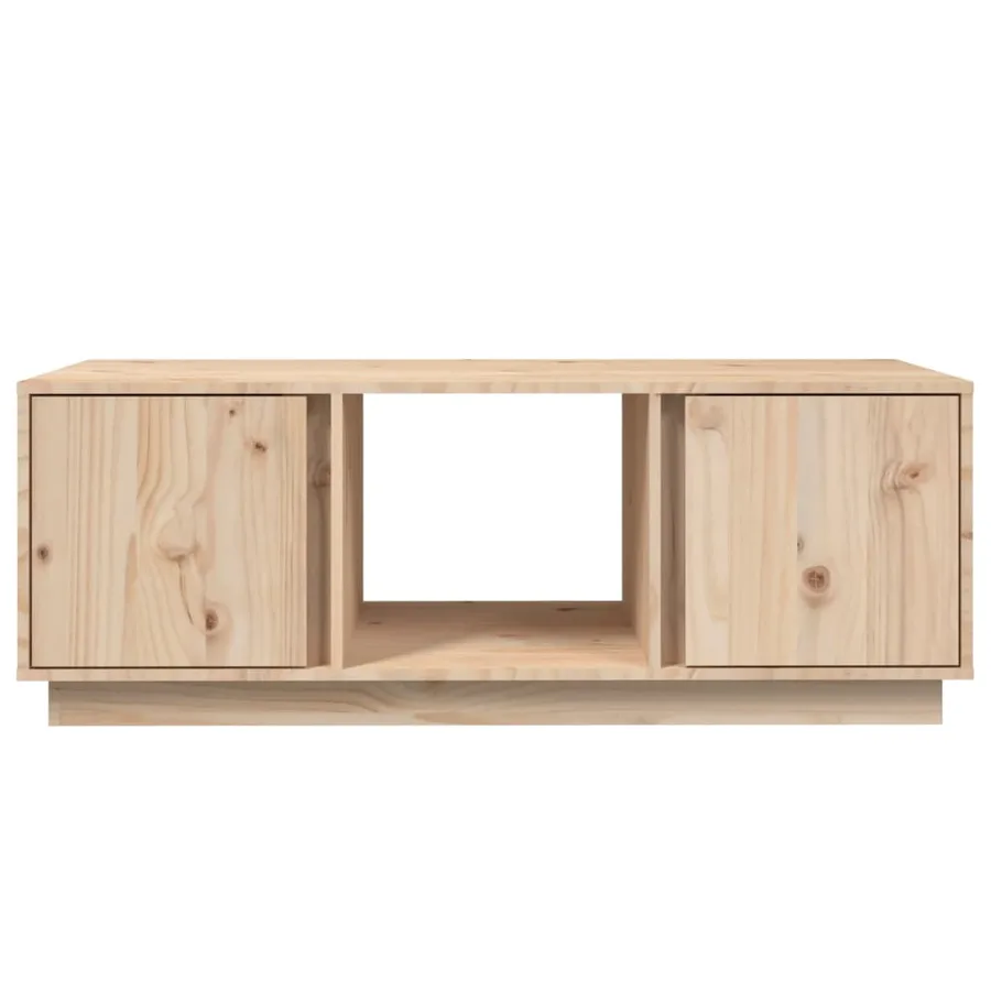 Table basse 110x50x40 cm Bois massif de pin - 5