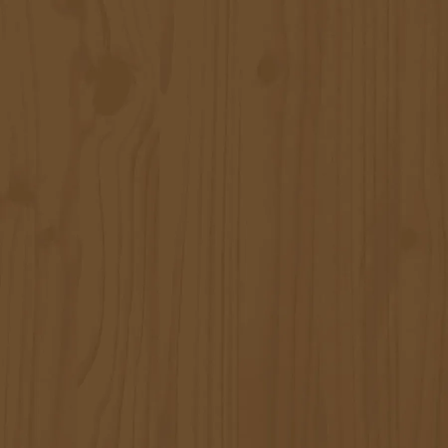 Buffet Marron miel 110,5x35x80 cm Bois massif de pin - 12