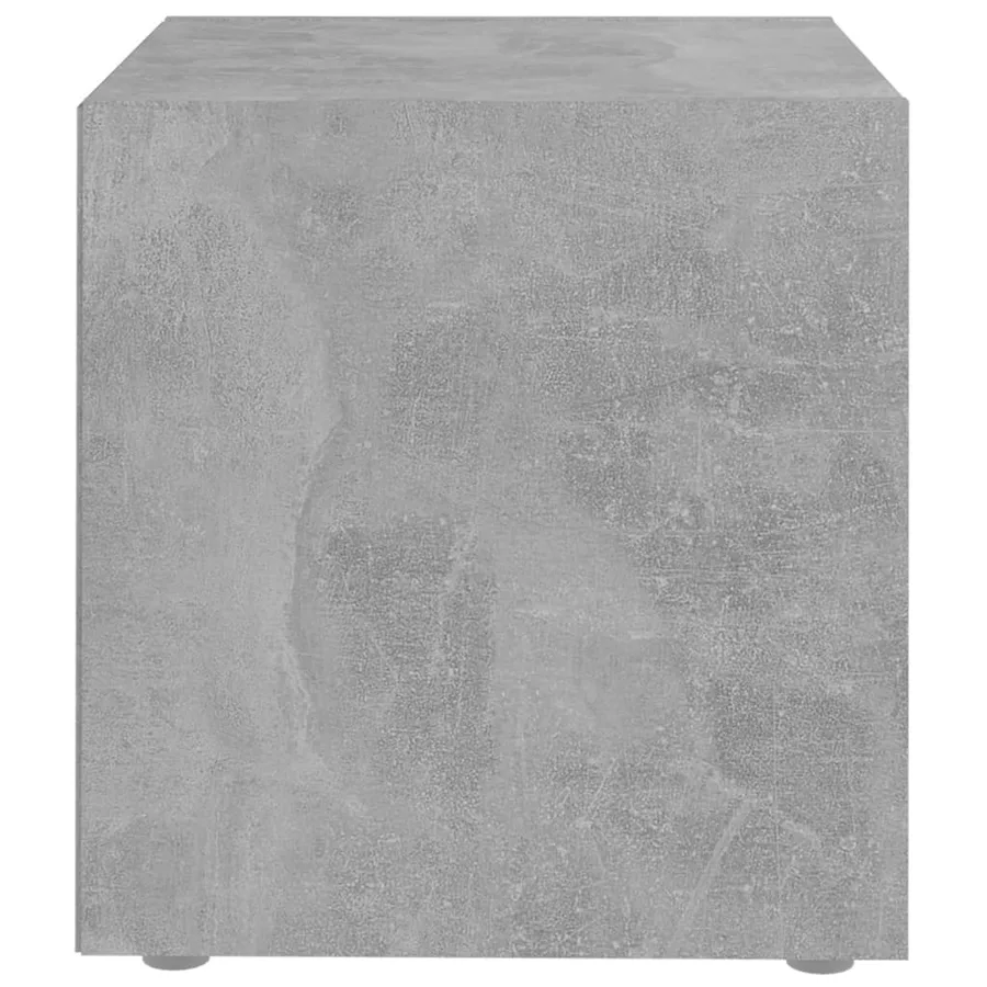 Meubles TV 4 pcs gris béton 37x35x37 cm bois d’ingénierie - 5
