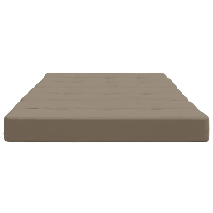 Coussins de chaise longue lot de 2 taupe tissu oxford - 7