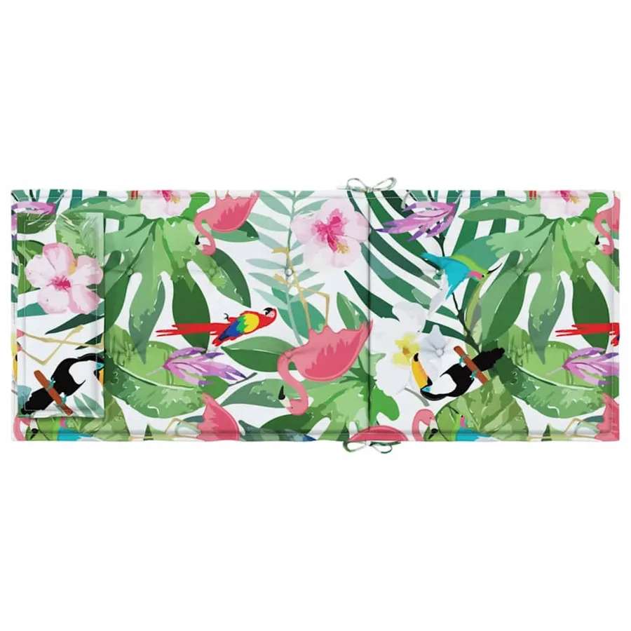 Coussins de chaise à dossier haut lot de 6 multicolore - 7
