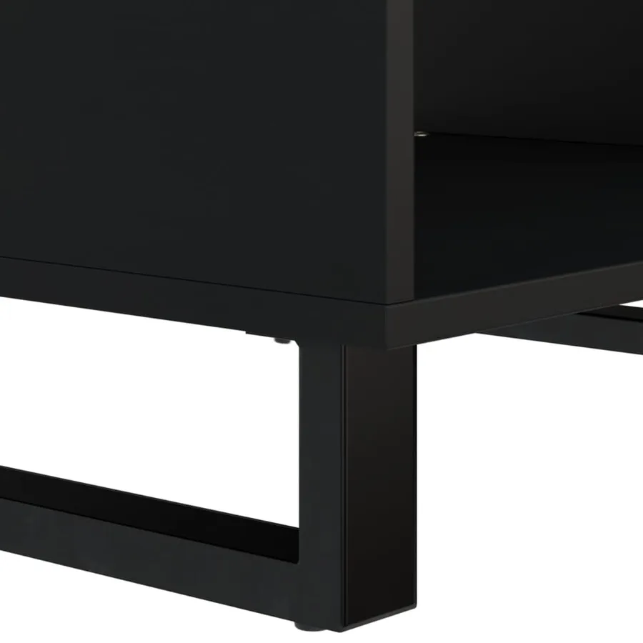 Table basse 60x50x40 cm bois de récupération massif - 6