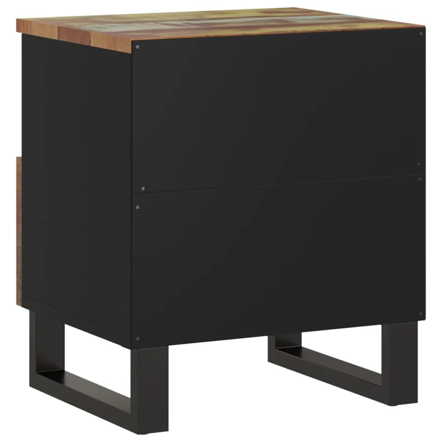 Table de chevet Bois de récupération et d'ingénierie - 6