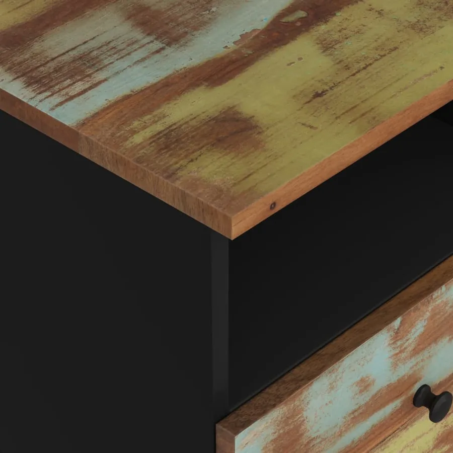 Table de chevet Bois de récupération et d'ingénierie - 7