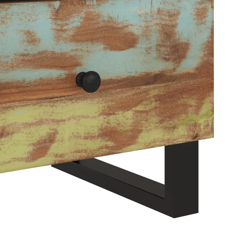 Table de chevet Bois de récupération et d'ingénierie - 8