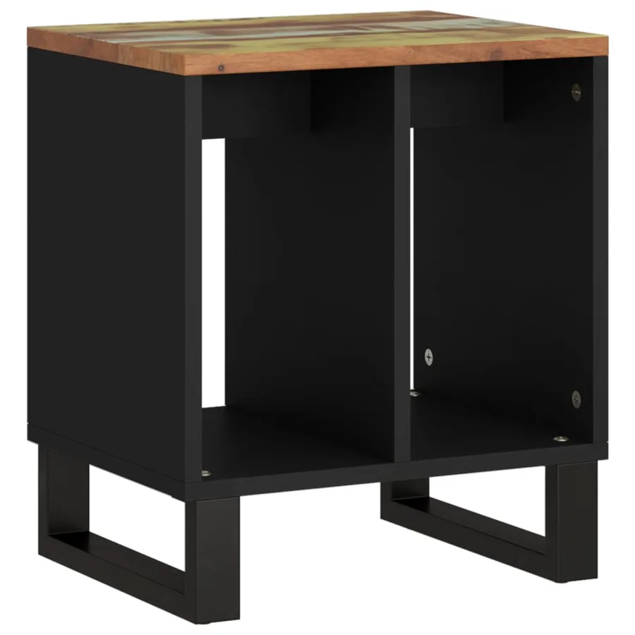 Table d'appoint 40x31x46cm Bois de récupération et d'ingénierie - 10