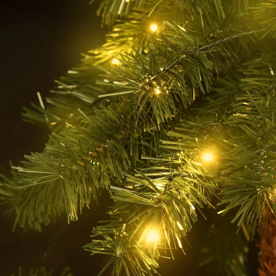 Sapin de Noël avec LED 210 cm - 4