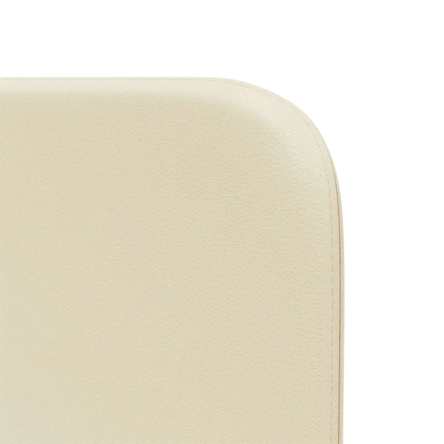 Oreille de tête de lit Crème 80 x 16 x 4 cm PVC - 9