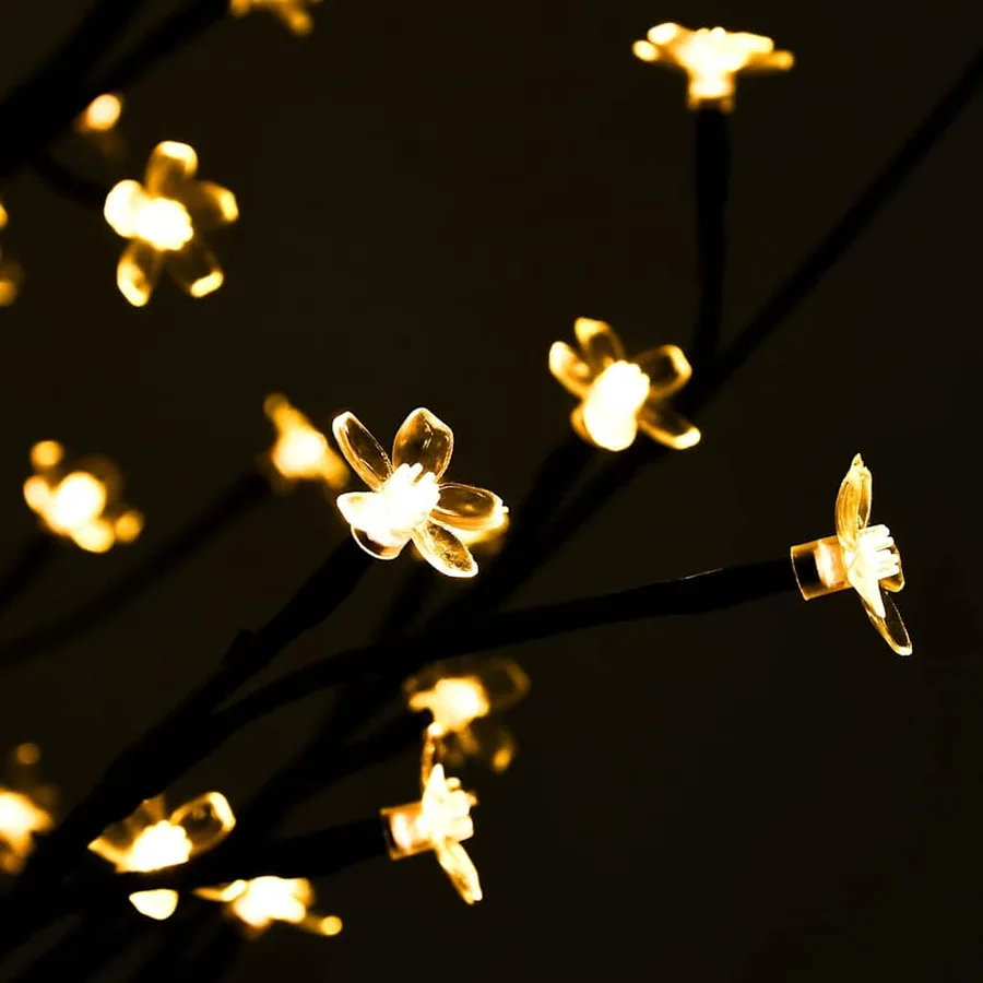 Arbre à LED fleur de cerisier 368 LED Blanc chaud 300 cm - 4