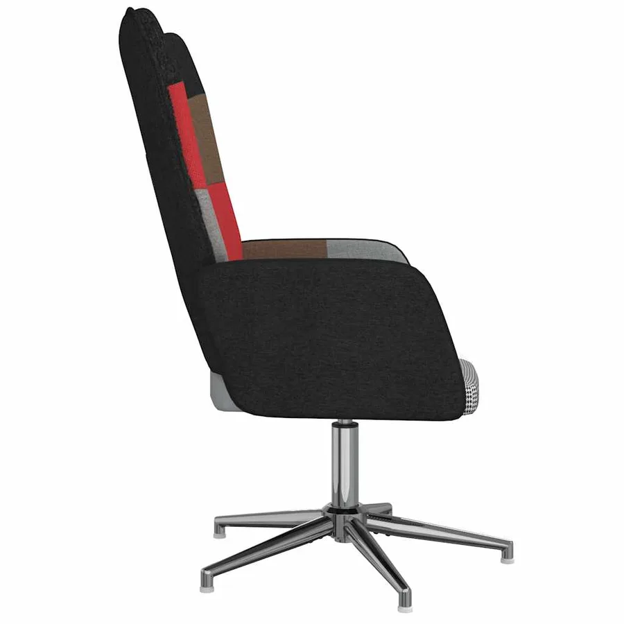 Chaise de relaxation Patchwork Tissu - 4