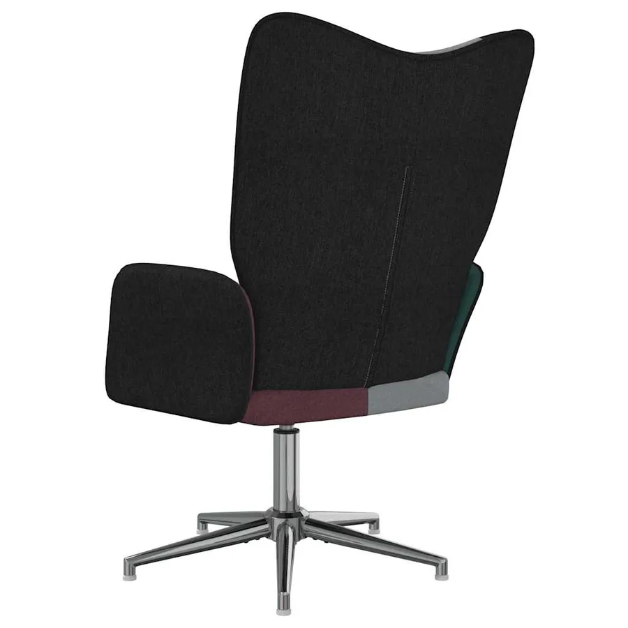 Chaise de relaxation Patchwork Tissu - 5