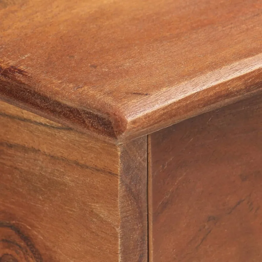 Buffet 135x35x75 cm Bois d'acacia solide - 5