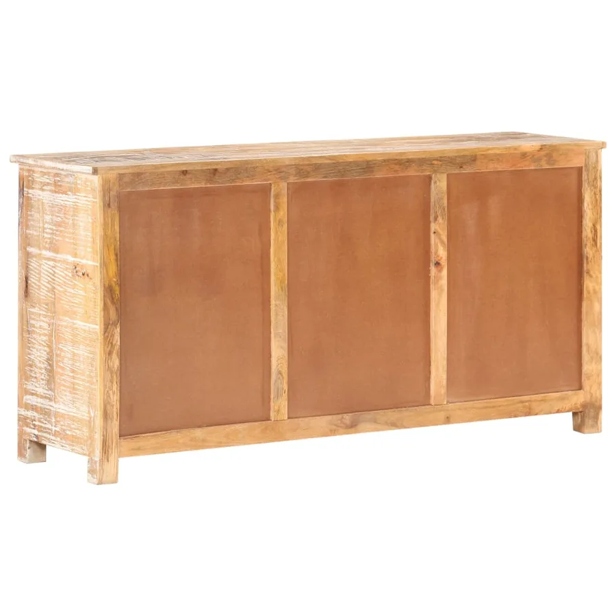 Buffet 151x40x75 cm Bois d'acacia brut - 4