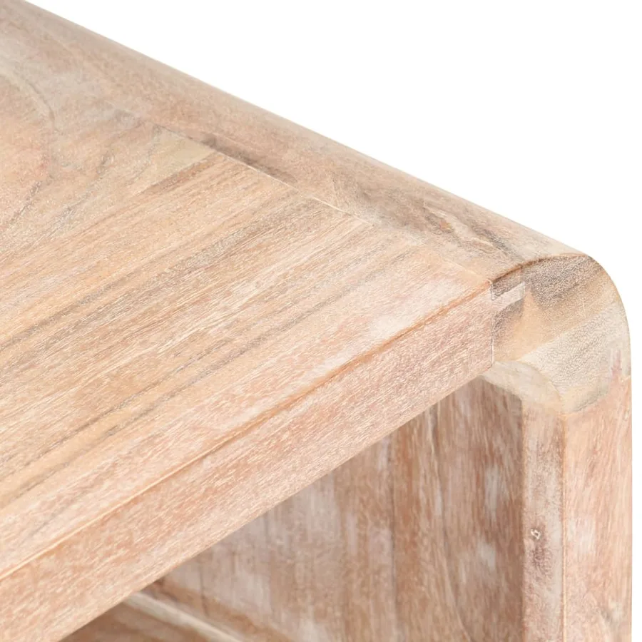 Table de chevet 40x30x60 cm Bois d'acacia massif - 6