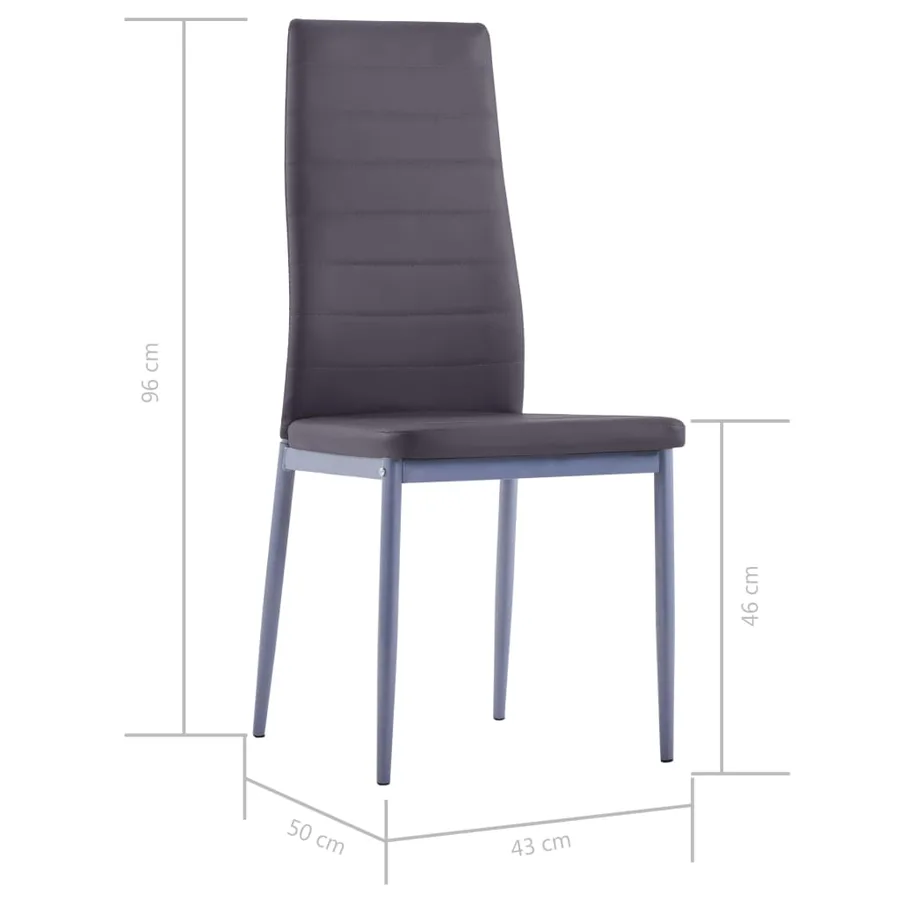 Ensemble à dîner 7 pcs Gris - 14