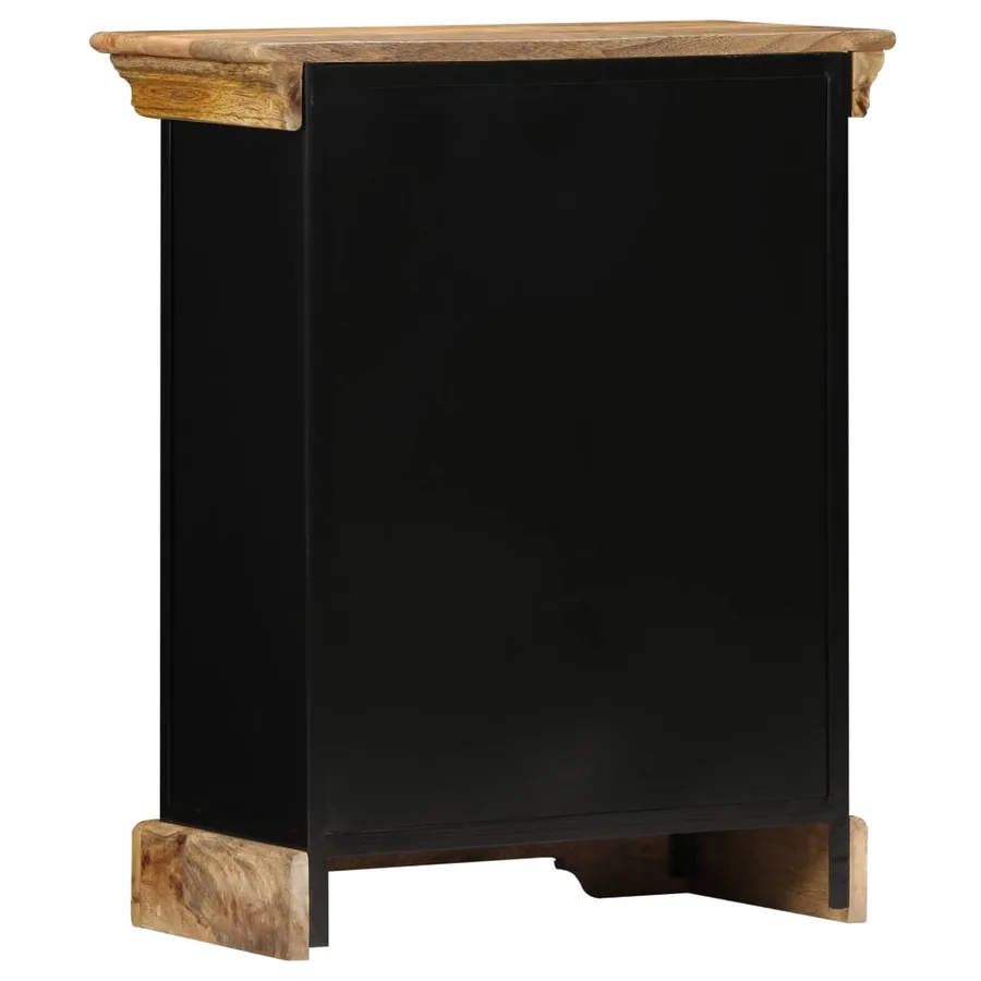 Buffet 60x30x75 cm Bois de manguier massif - 3