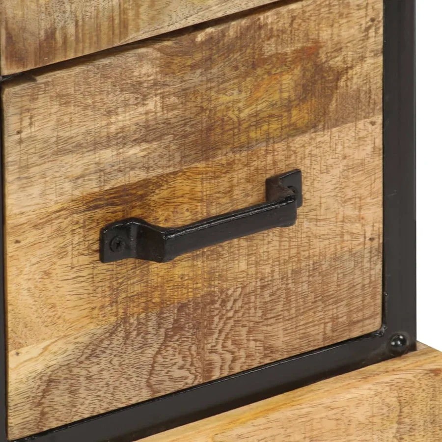 Buffet 60x30x75 cm Bois de manguier massif - 7
