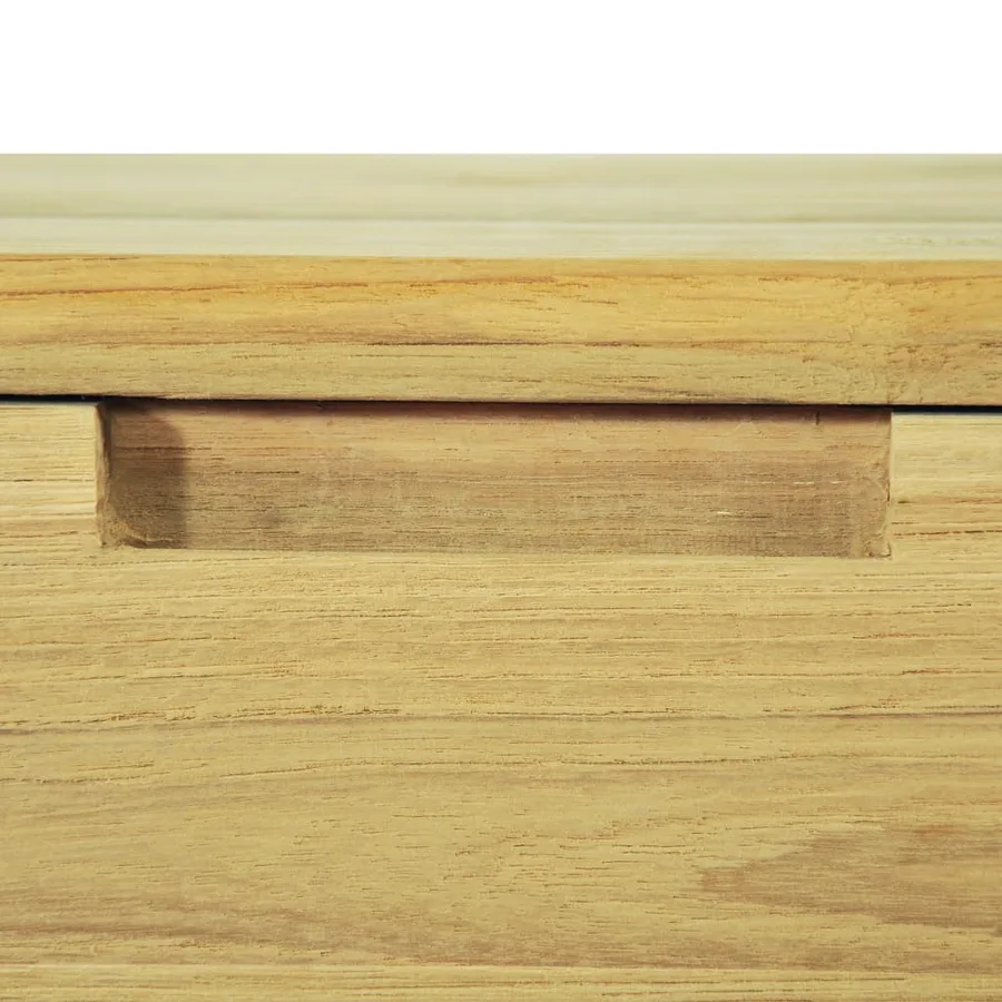 Table basse 80x80x40 cm Teck massif - 9