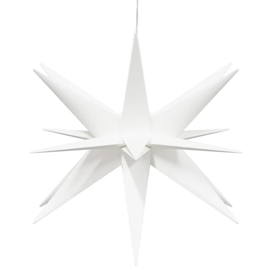 Lumières de Noël avec LED 3 pcs pliable blanc - 5