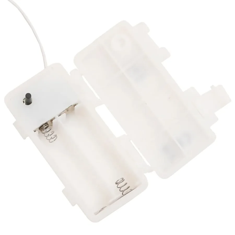 Lumières de Noël avec LED 3 pcs pliable blanc - 9