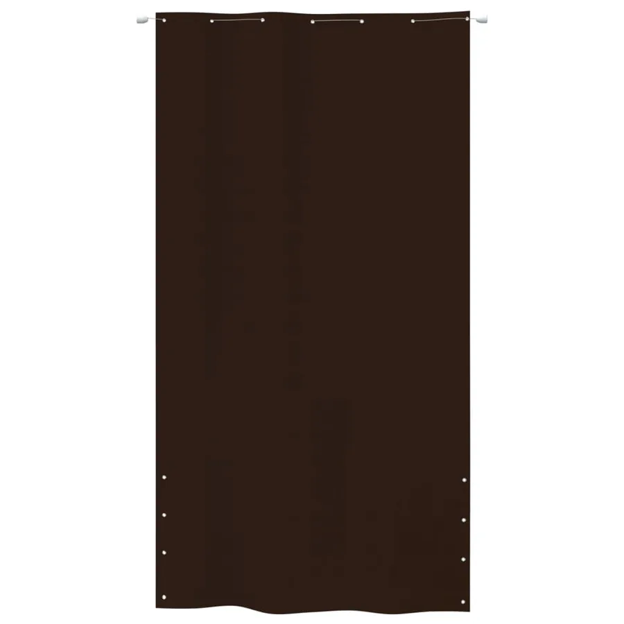 Écran de balcon Marron 140x240 cm Tissu Oxford - 2
