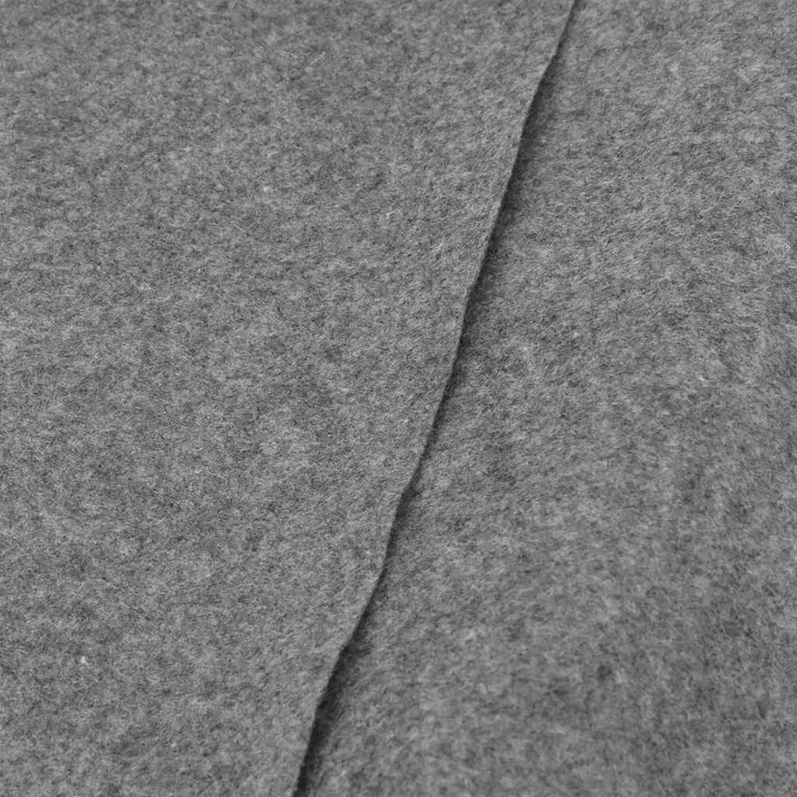 Bâche de piscine gris clair 750x370 cm géotextile polyester - 5