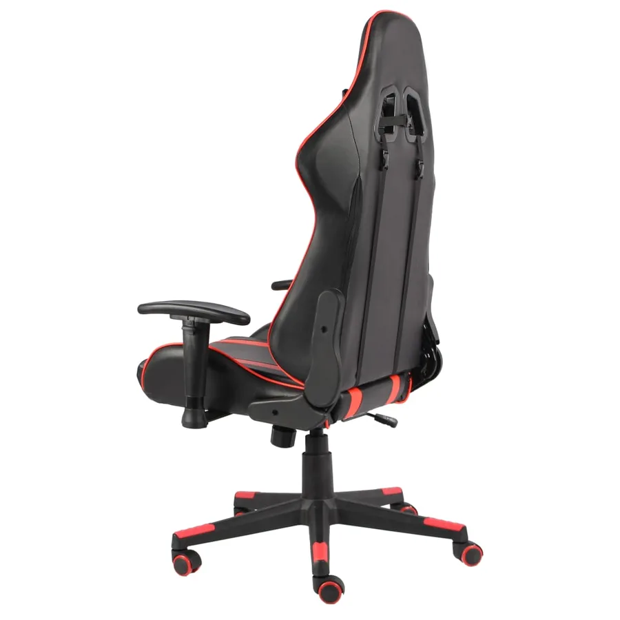 Chaise de jeu pivotante Rouge PVC - 4