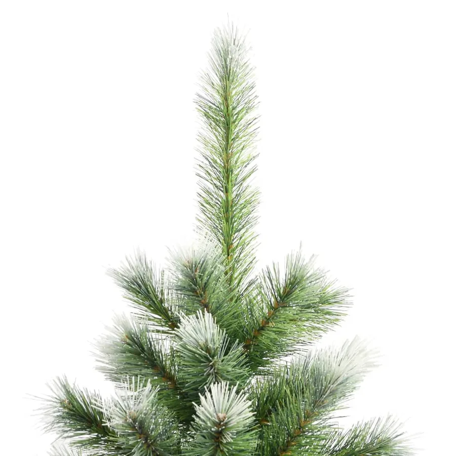 Sapin de Noël artificiel à charnières avec neige floquée 150 cm - 4