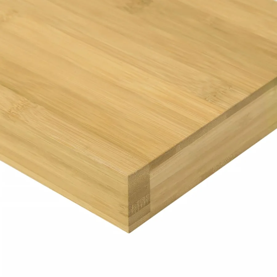 Étagère murale 60x20x4 cm bambou - 3