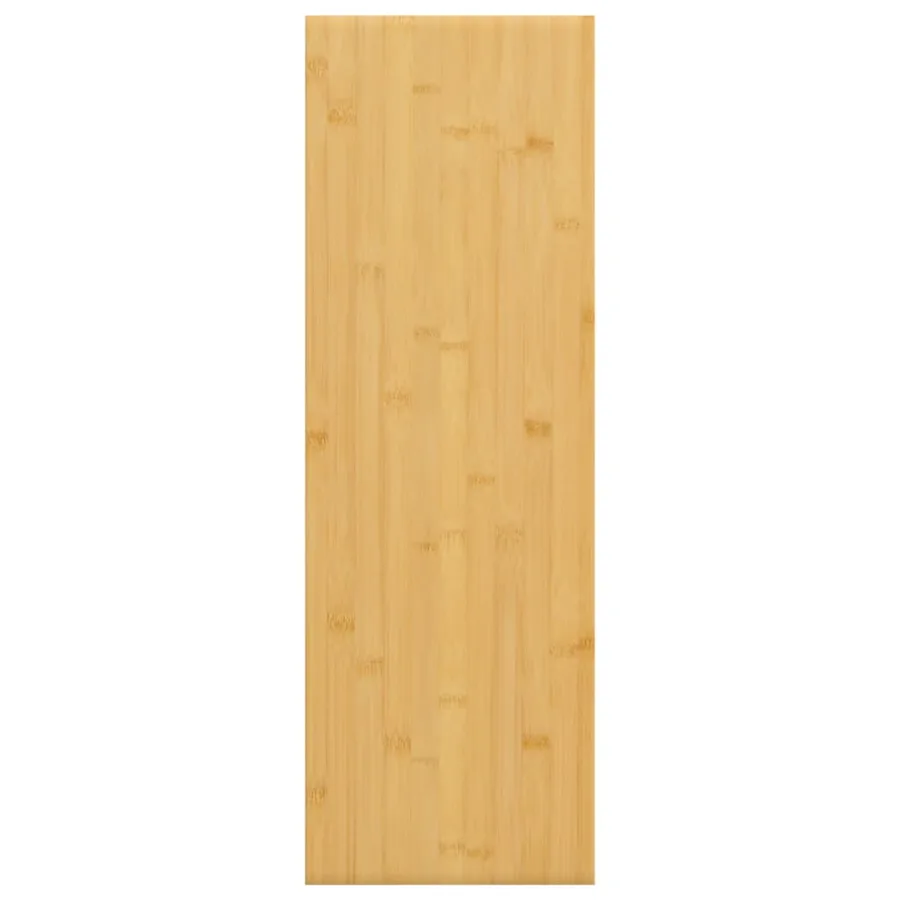 Étagère murale 60x20x1,5 cm bambou - 2