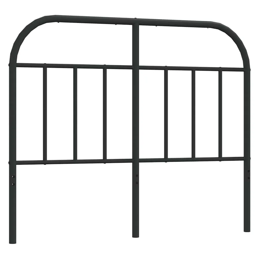 Tête de lit de remplacement métal noir 120 cm - 2