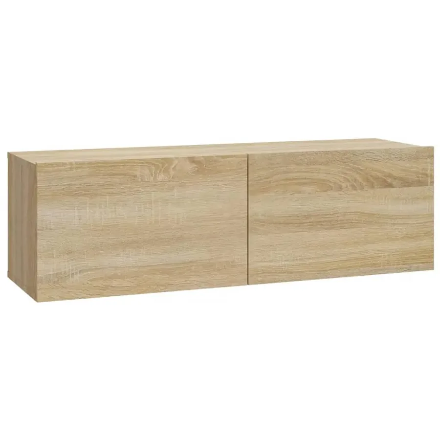 Ensemble de meubles TV 7 pcs Chêne sonoma Bois d'ingénierie - 7