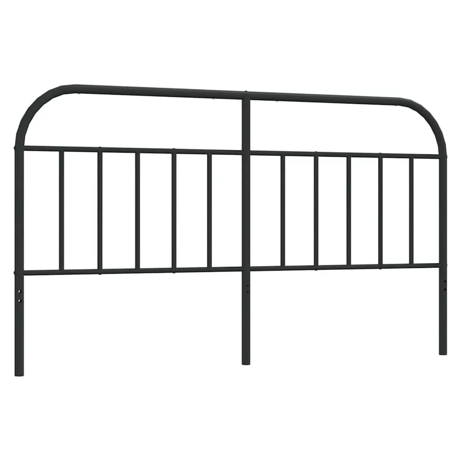 Tête de lit de remplacement métal noir 160 cm - 2